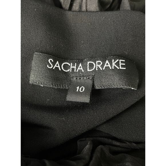 Sacha Drake Grecian Convertible Maxi Dress Pleated - Picture 9 of 11